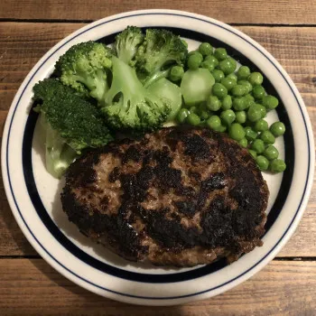 【食事】 #15 hamburg steak