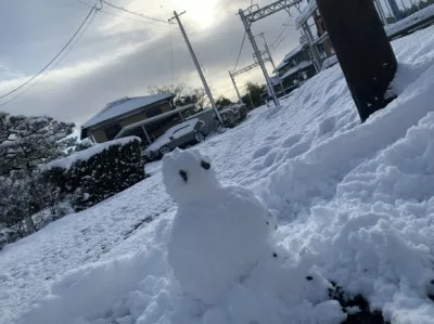 ｜咲太｜初めての雪だるま作り