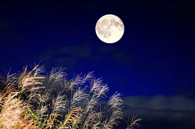 中秋の名月からの満月